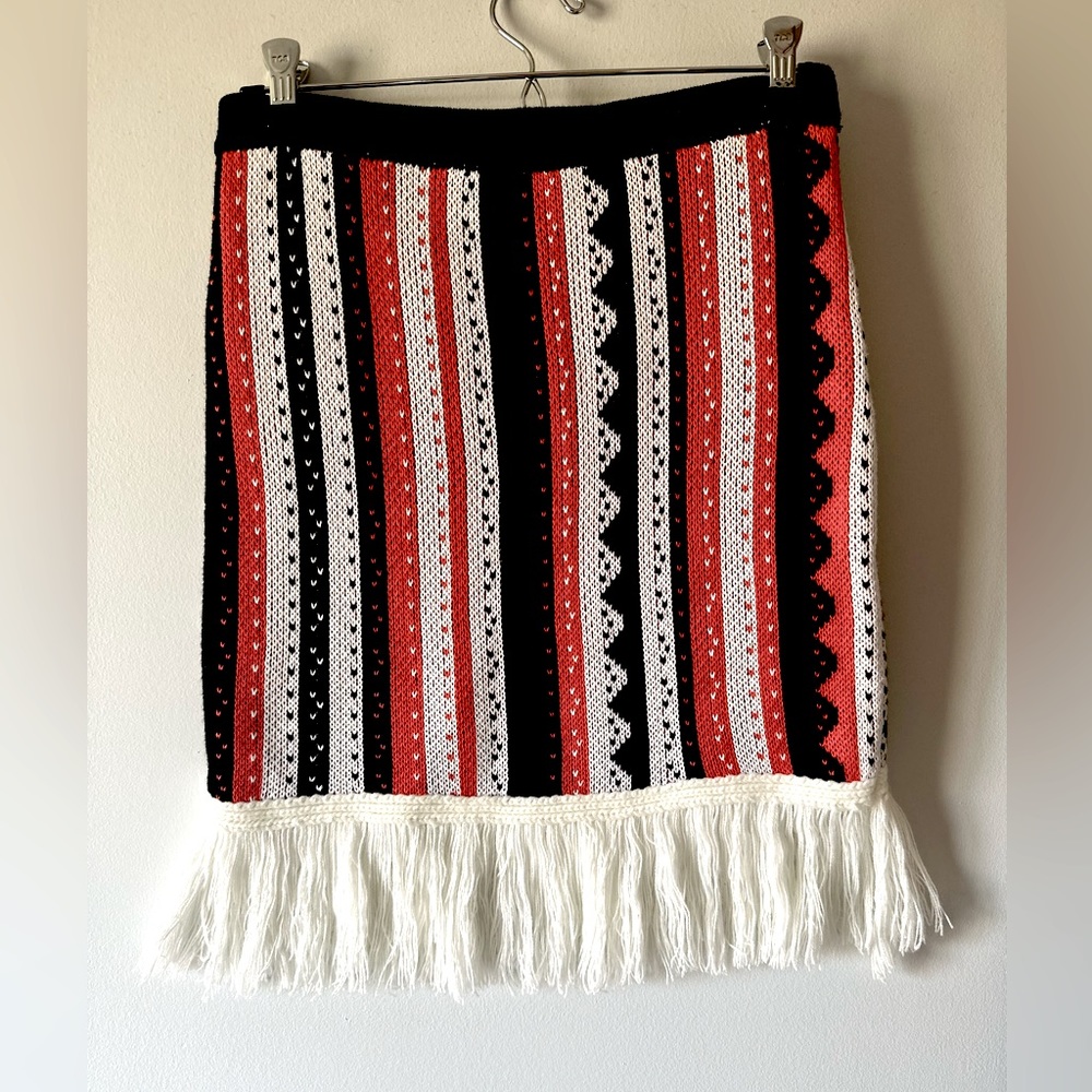 English Factory knit skirt M NWT